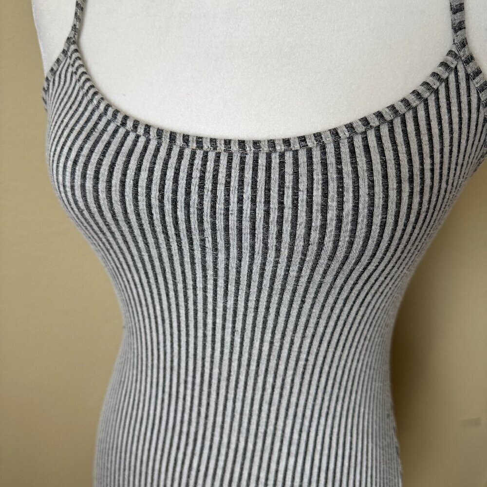 URBAN OUTFITTERS Striped Ribbed Bodycon Body Con Mini Size Small - Picture 3 of 8